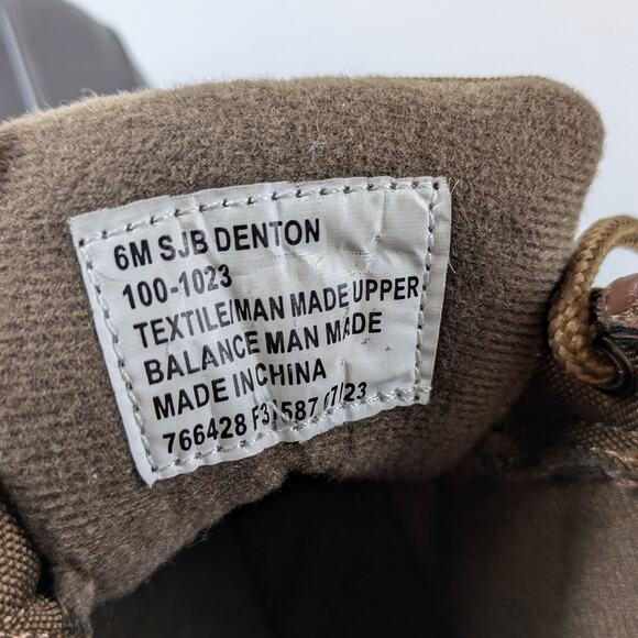 St Johns Bay Womens Size 6M Rain Boot Duck Denton Lace Up Ankle Brown Outdoors - Picture 8 of 13